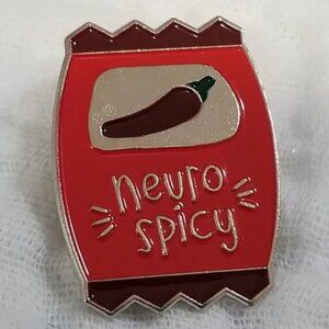 3 for $15/ 5 for $20 Pin- Neuro Spicy